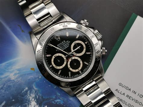 rolex daytona black dial new model 16520|rolex zenith 16520 price.